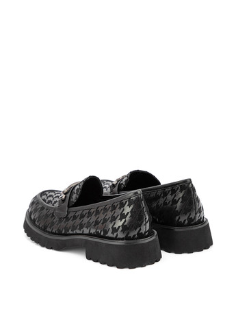 Respect Туфли лоферы черный з натуральный велюр, украина — демисезон (306619519)