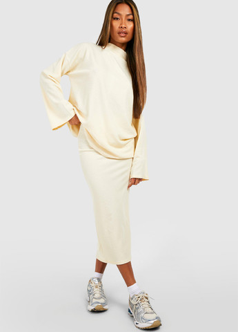 Молочний демісезонний светр Boohoo