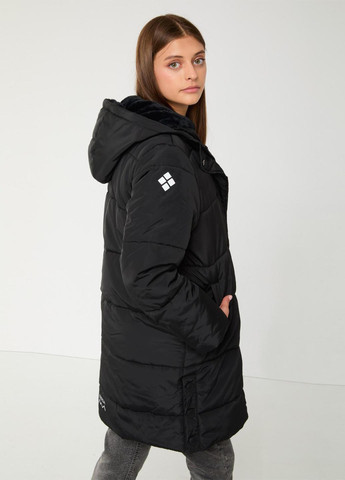 Черная зимняя куртка Reporter Young