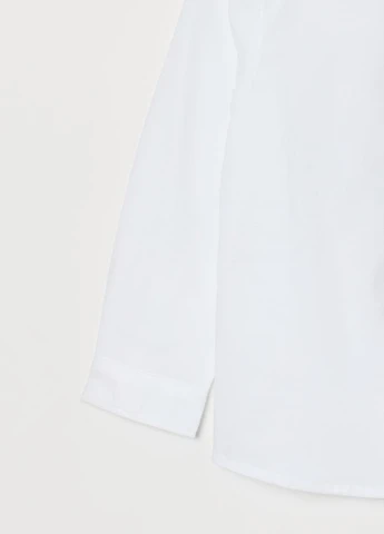 Белая кэжуал рубашка H&M