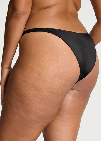 Черный демисезонный комплект (корсет, трусики) Victoria's Secret