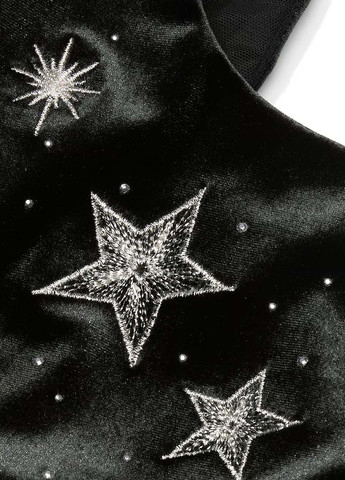 Черный демисезонный комплект (корсет, трусики) Victoria's Secret