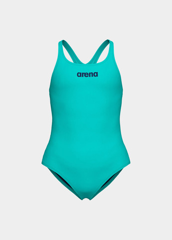 Голубой демисезонный купальник слитный Arena