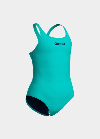 Голубой демисезонный купальник слитный Arena