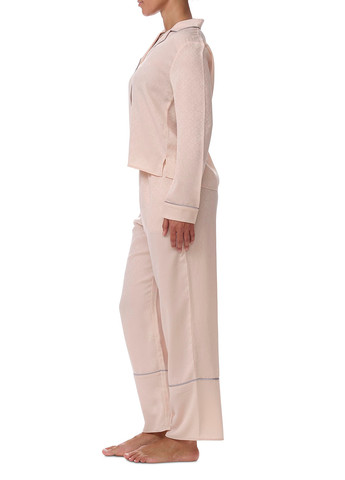 Бежева всесезон піжама (сорочка, штани) світшот + брюки Tommy Hilfiger