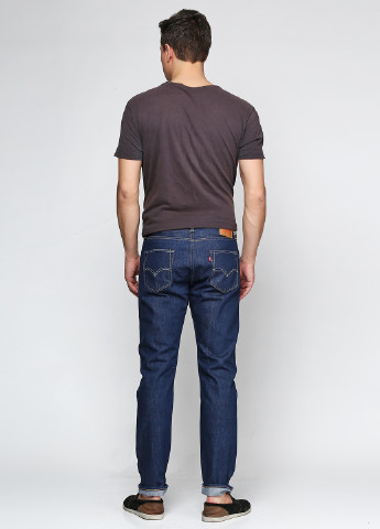 Темно-синие демисезонные прямые джинсы Levi's