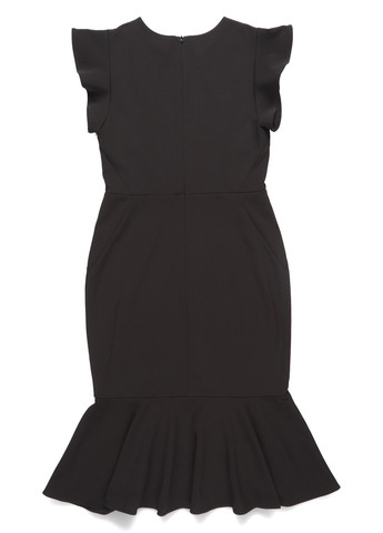 Черное кэжуал платье годе Vince Camuto однотонное