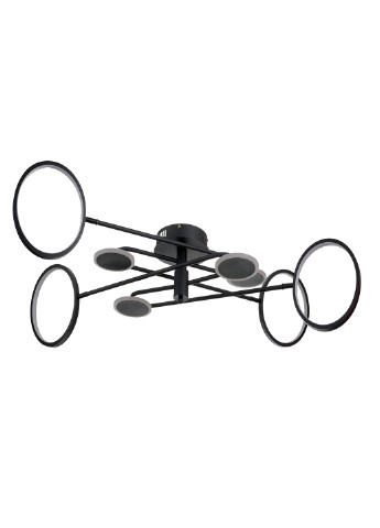 Большая светодиодная потолочная люстра BL-759С/76W WW BK Brille (251891729)