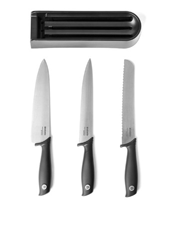 Набір ножів (4 пр.) Brabantia темно-сірий,