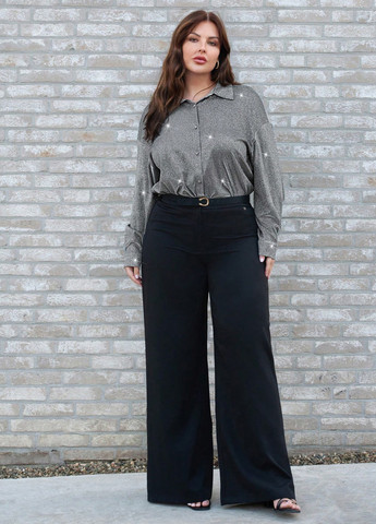 Срібна блуза SHEIN