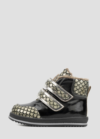 Черные кэжуал зимние ботинки Miracle