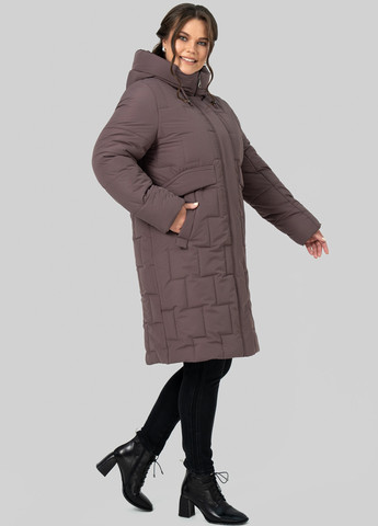 Кавова зимня куртка A'll Posa