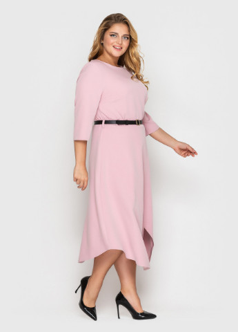 Рожева кежуал сукня muar патриція рожева 0335 Vlavi однотонна