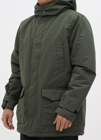 Оливковая (хаки) демисезонная куртка MAINE