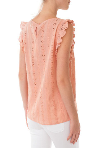 Розовая летняя блуза Oui