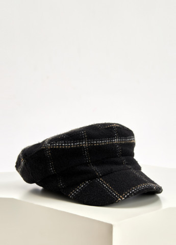 Шляпа DeFacto кепи чёрная кэжуал полиэстер