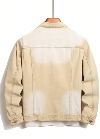 Бежева демісезонна куртка SHEIN