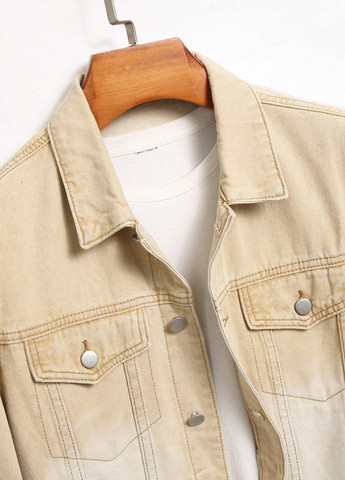 Бежева демісезонна куртка SHEIN