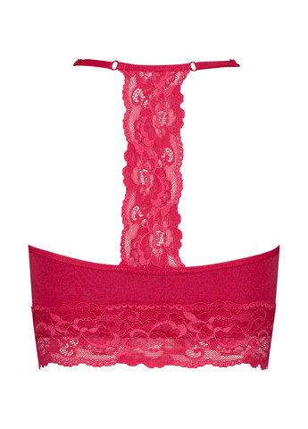 Рожевий топ бюстгальтер Hunkemoller без кісточок поліамід