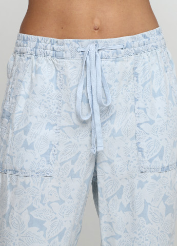 Голубые кэжуал летние зауженные брюки Gap