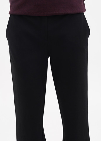 Черные кэжуал демисезонные прямые брюки Someday