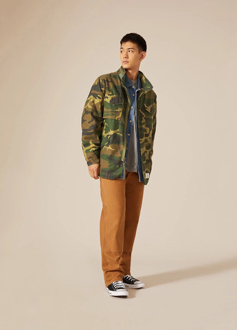 Оливкова (хакі) демісезонна куртка Alpha Industries