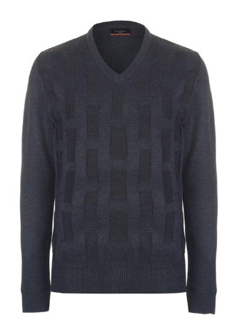 Грифельно-серый демисезонный пуловер пуловер Pierre Cardin