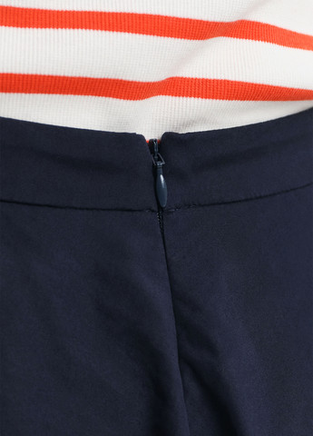 Синяя кэжуал однотонная юбка Gant клешированная