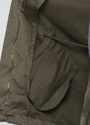 Оливковая (хаки) демисезонная куртка Stile di Italia