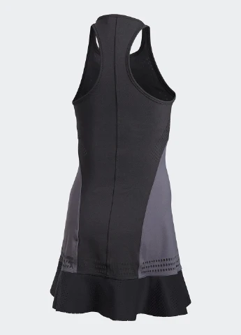 Чорна спортивна сукня adidas однотонна