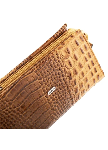 Женская кожаная косметичка 19,5х11х5,5 см Desisan (219904938)