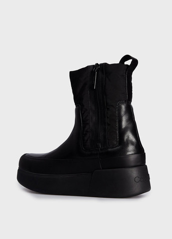 Осенние ботинки Calvin Klein с логотипом из искусственной кожи, плащевка