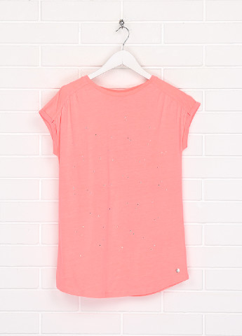 Кислотно-розовая летняя футболка S.Oliver