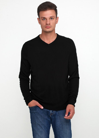 Черный демисезонный пуловер пуловер F&F