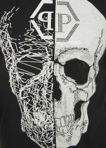 Чорна футболка Philipp Plein
