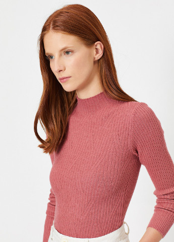 Темно-розовый демисезонный свитер KOTON