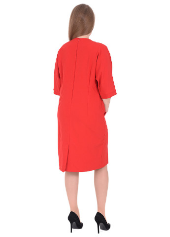 Червона кежуал сукня з довгим рукавом Richmond