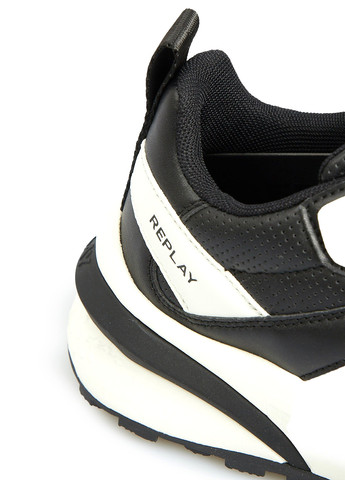Кроссовки Replay чёрно-белые всесезоны (315667200)