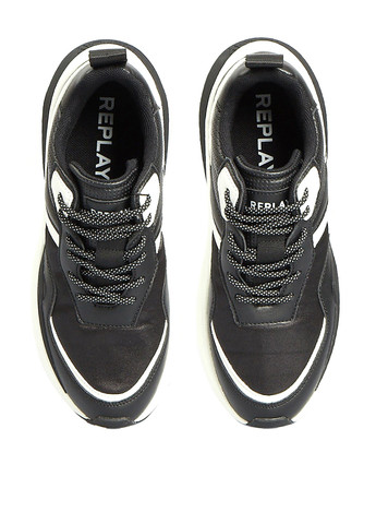 Кроссовки Replay чёрно-белые всесезоны (315667200)