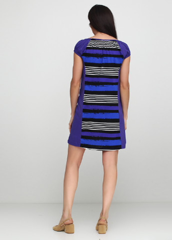 Фиолетовое кэжуал платье Desigual с абстрактным узором