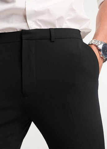 Комбинированные кэжуал демисезонные зауженные брюки Asos