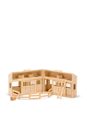 Дерев'яна стайня з конячками, 35х26х19, 5 см Melissa & Doug (251711124)