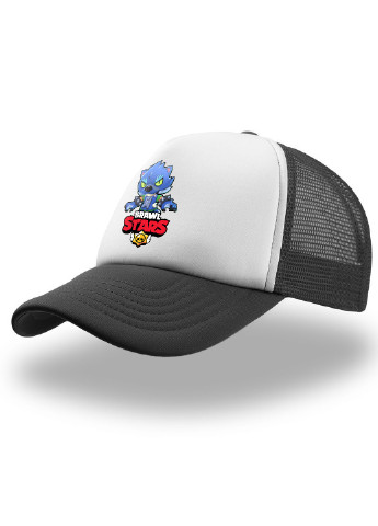 Кепка Тракер дитяча Леон Вовк Бравл Старс (Leon Wolf Werewolf Brawl Stars) (33404-1014) MobiPrint (220769839)