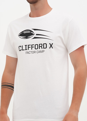 Белая футболка Hanes