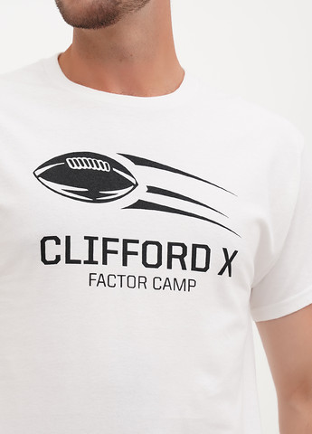 Белая футболка Hanes