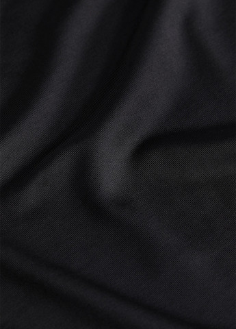 Черная кэжуал однотонная юбка H&M