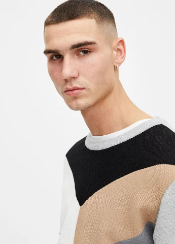 Світло-сірий демісезонний джемпер джемпер Pull & Bear