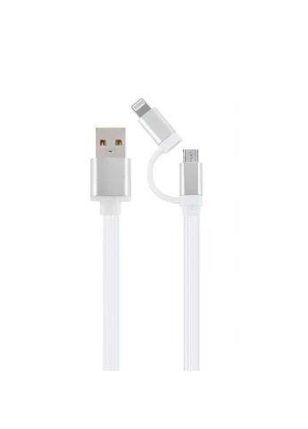 Дата кабель USB 2.0 AM to Lightning / Micro 1.0m (CC-USB2-AM8PmB-1M-SV) Cablexpert USB 2.0 AM to Lightning/Micro 1.0m (239381370)