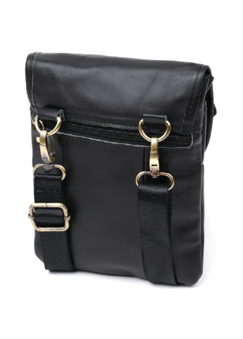 Мужская кожаная сумка через плечо 18х21х6 см Vintage (253491108)