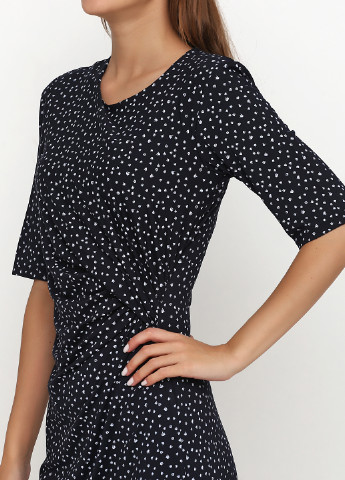 Темно-синее кэжуал платье футляр Whistles с рисунком